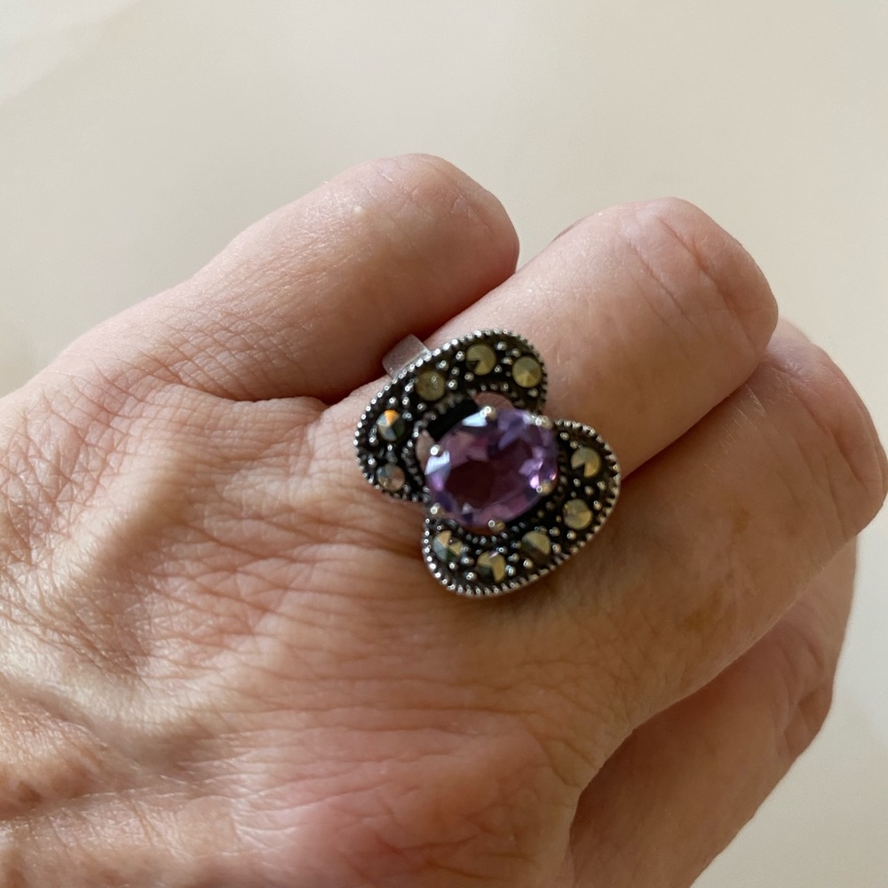 Sterling silver ring - Picture 2 of 4